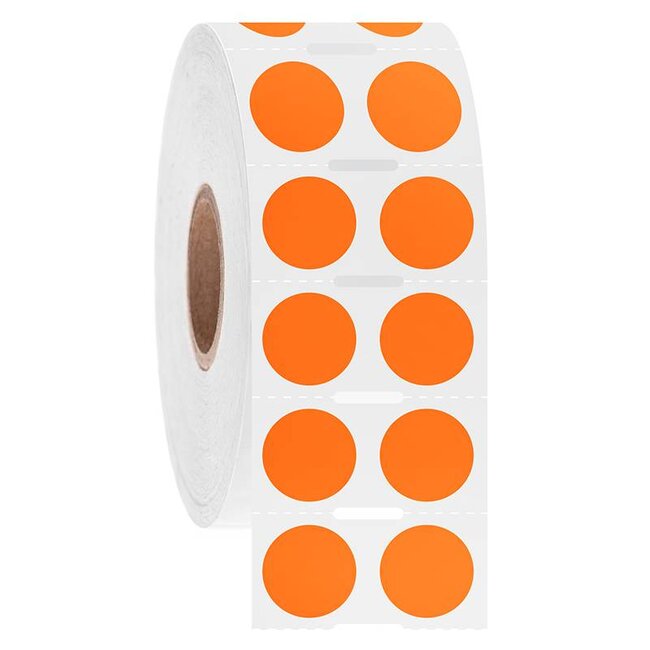 LabID™ Kryo Barcode Etiketten - Ø 12,7mm / Thermotransfer