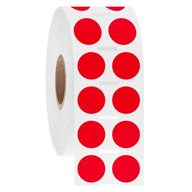 LabID™ Kryo Barcode Etiketten - Ø 12,7mm / Thermotransfer