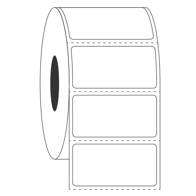 LabID™ Ablösbare Tiefkühletiketten - 38,1 x 19,1mm / Thermotransfer