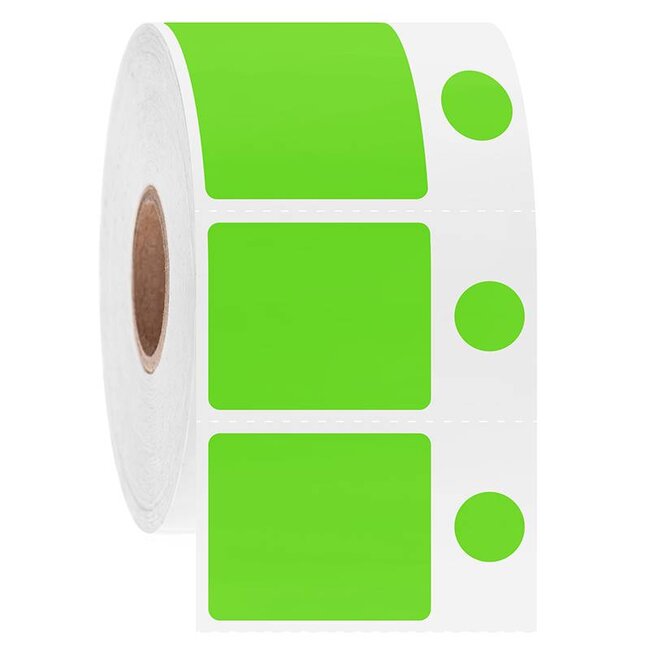 LabID™ Étiquettes Cryogéniques À Code-Barres - 30,2 x 25,4mm + Ø 9,5mm / Transfert Thermique
