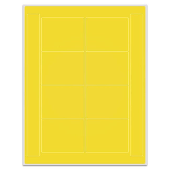 Cryo Labels For Laser Printers - 76.2 x 60.3mm (US Letter Format)