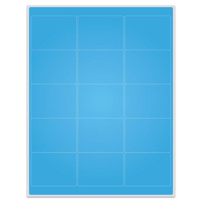 LabID™ Cryo Labels For Laser Printers - 68.3 x 50.8mm / US Letter Format