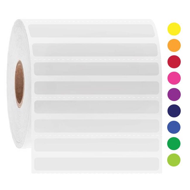 LabID™ Étiquettes cryogéniques à code- barres - 67,1 x 7mm / Transfert Thermique