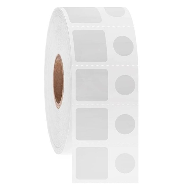 Étiquettes Cryo À Code-Barres - 15,2 x 15,2 + Ø 9mm