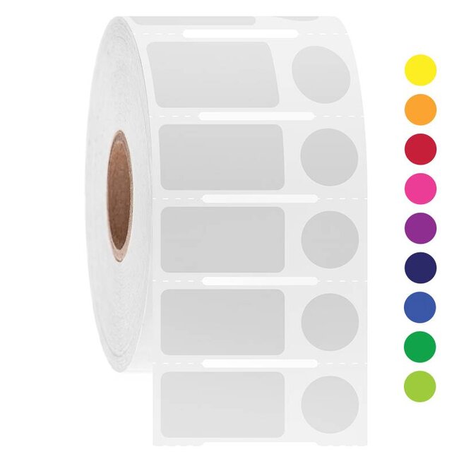 LabID™ Étiquettes Cryogéniques À Code-Barres - 23,9 x 12,7mm + Ø 11,1mm