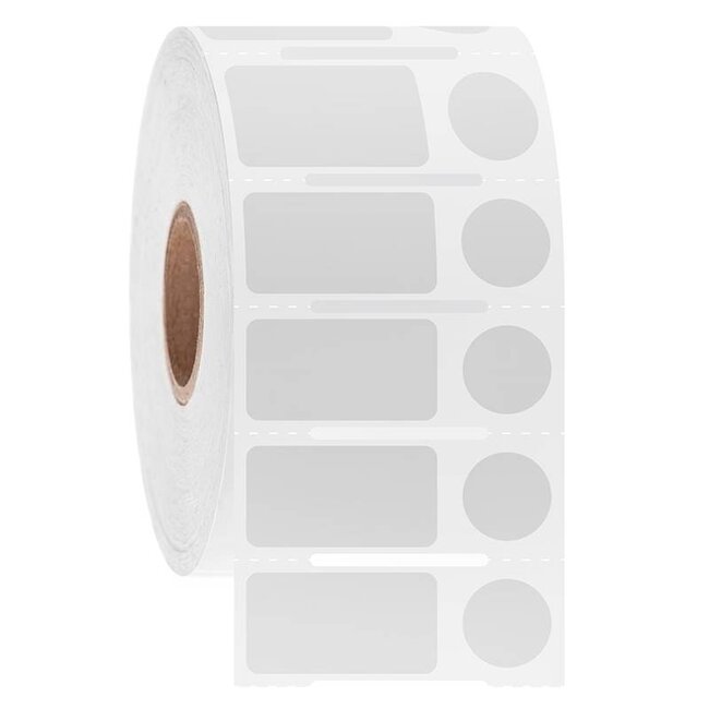 Étiquettes Cryo À Code-Barres - 23,9 x 12,7mm + Ø 11,1mm