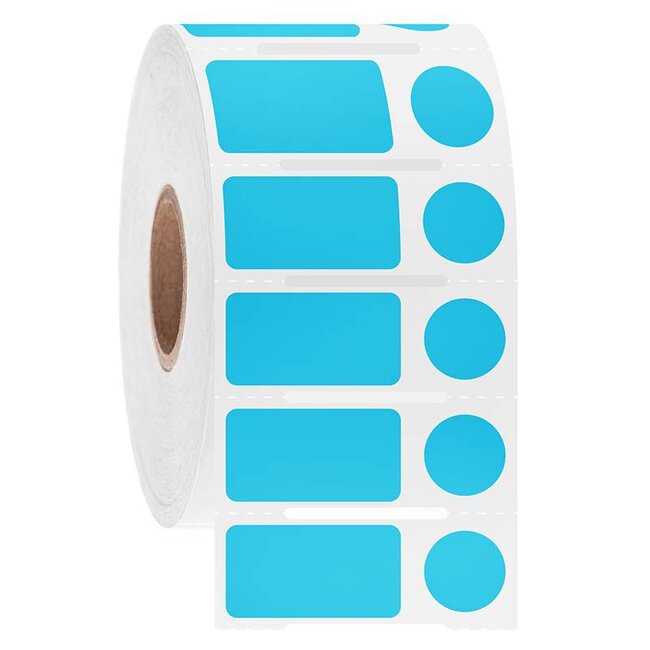 LabID™ Kryo Barcode Etiketten - 23,9 x 12,7mm + Ø 11,1mm / Thermotransfer