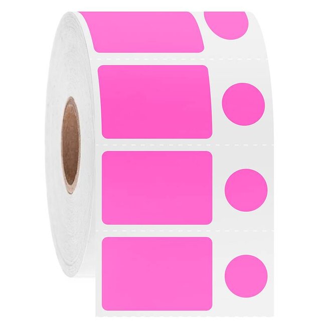 LabID™ Étiquettes Cryogéniques À Code-Barres - 28,6 x 19,1mm + Ø 11,1mm / Transfert Thermique