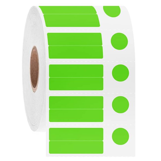 LabID™ Étiquettes Cryogéniques À Code-Barres - 30 x 7,1mm + Ø 9,4mm / Transfert Thermique