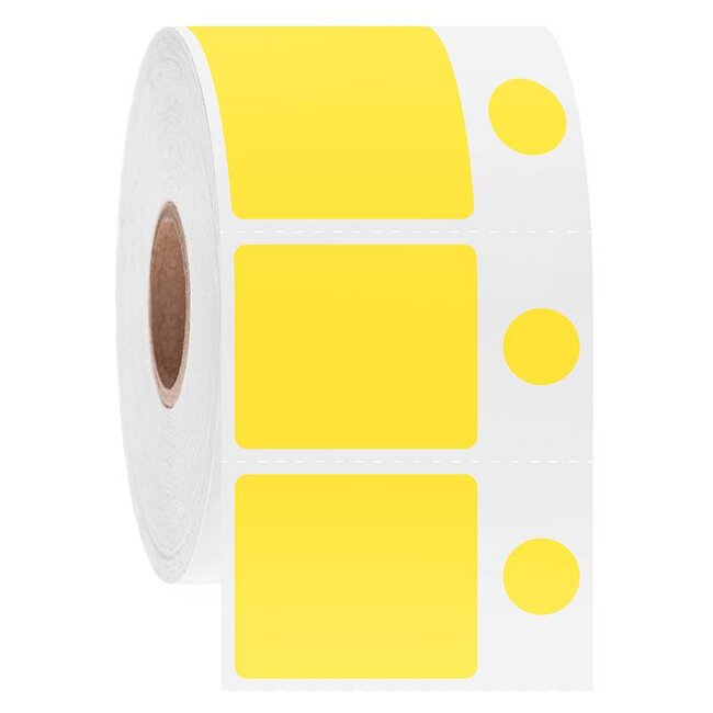 LabID™ Étiquettes Cryogéniques À Code-Barres - 30,2 x 25,4mm + Ø 9,5mm / Transfert Thermique