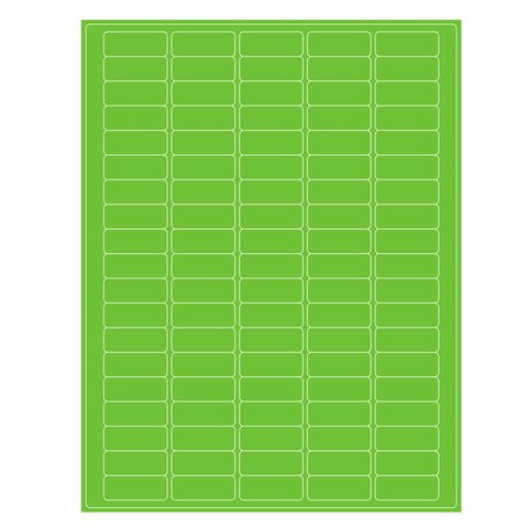 Cryo Labels For Laser Printers - 36 x 14mm (US Letter Format)