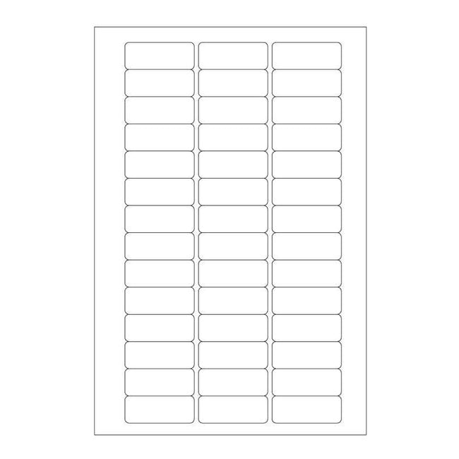 Cryo laser labels for microtubes 26 x 10mm (multi-color)
