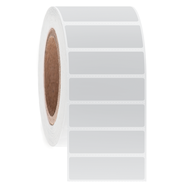 LabID™ Étiquettes Cryogéniques À Codes Barres - 63,5 x 19,1mm / Transfert Thermique