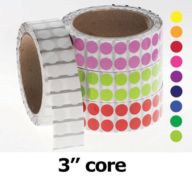 Étiquettes cryogéniques à code-barres - Ø 12,7mm