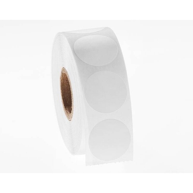 Cryo Thermal Transfer Barcode Labels  - Ø 25.4mm (removable)