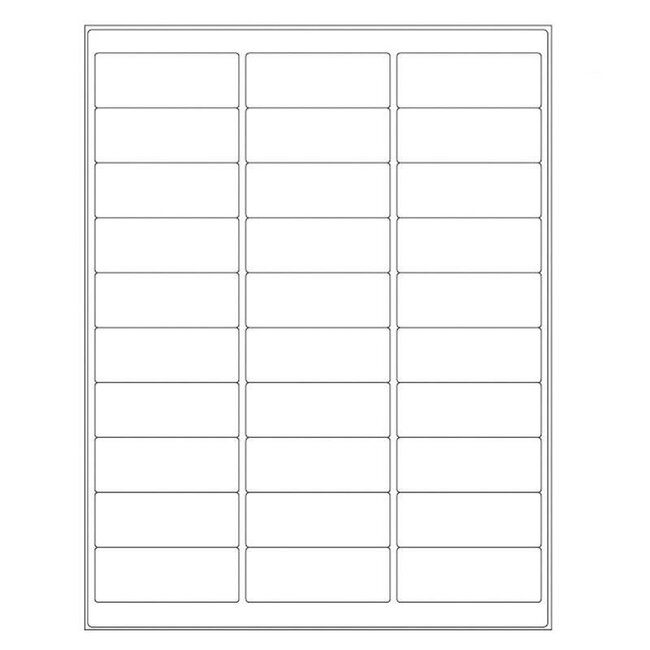 Autoclave Labels For Laser Printers - 66.7 x 25.4mm