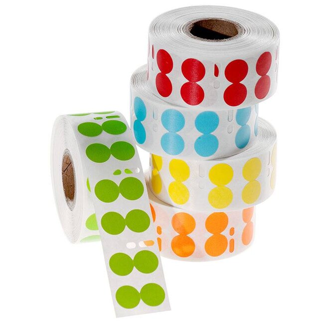 Étiquettes DYMO Cryogéniques - Ø 13mm