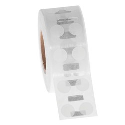 Cryogenic DYMO Compatible Labels     Ø 9mm - White