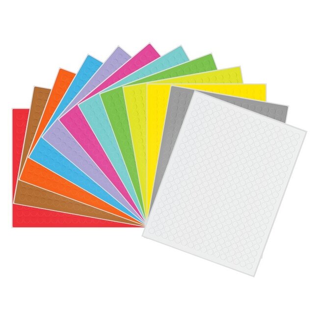 Cryo Labels For Laser Printers - Ø 11mm / US Letter Format