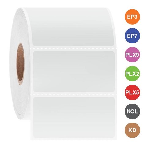 Cryo Inkjet Printer Labels - 50.8 x 25.4mm