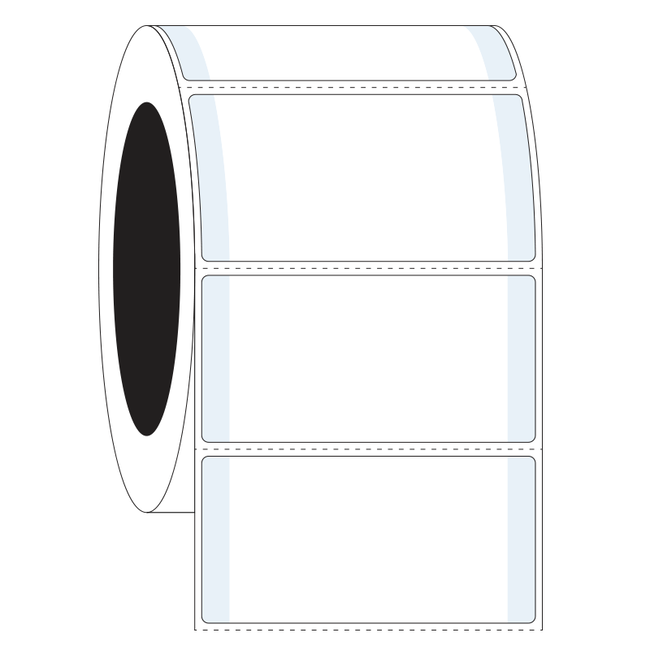 Labels Voor Bevroren Ondergronden - 63,5 x 38,1mm