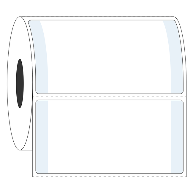 Labels Voor Bevroren Ondergronden - 63,5 x 38,1mm