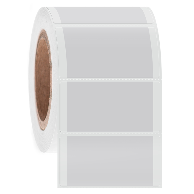 Thermal Transfer Labels For Frozen Vials & Tubes - 63.5 x 38.1mm