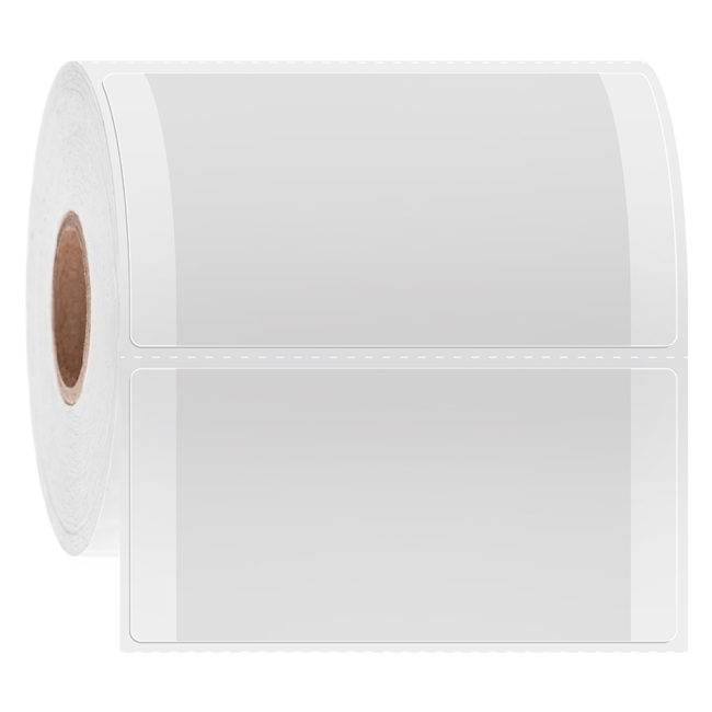 Thermal Transfer Labels For Frozen Vials & Tubes - 63.5 x 38.1mm