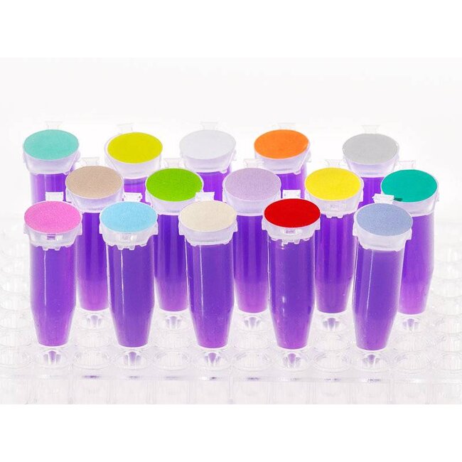 Kryo Farbpunkte - Ø 13mm - Für 1,5ml Mikroröhrchen / Farblich Sortiert