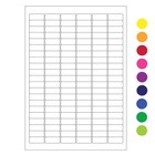 Cryo labels on sheets for laser printers 31.5 x 13mm (A4 format)