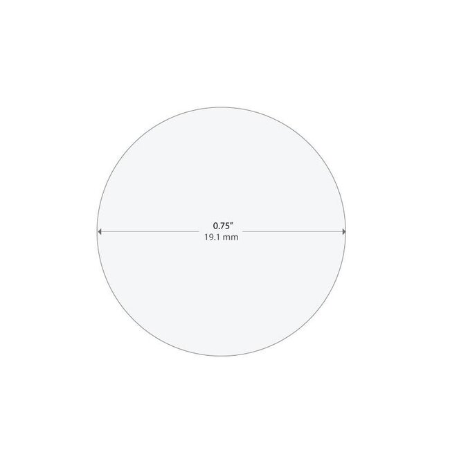 LabID™ Cryo Barcode Etiketten - Ø 19,1mm / Rond