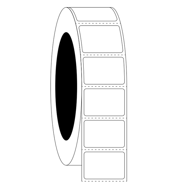 LabID™ Cryo Barcode Etiketten - 28,6 x 19,1mm / Thermotransfer