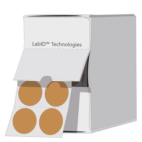 Pastille cryogénique de couleur Ø 9mm en boîte distributrice