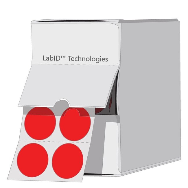 LabID™ Cryogenic Color Dots - Ø 9mm / In Dispenser Box