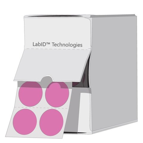 Farbige Kryo-Etiketten - Ø 13mm / Spenderbox