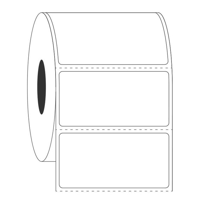 LabID™ Cryo Barcode Etiketten - 50,8 x 25,4mm / Direct Thermisch