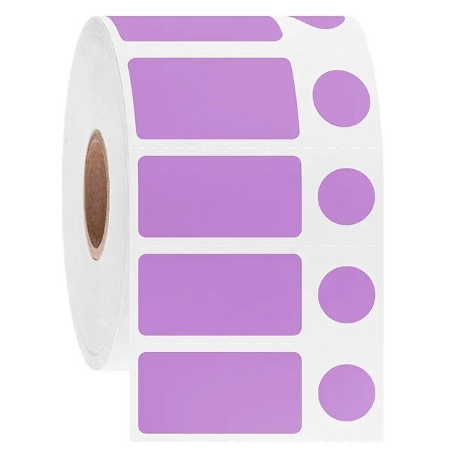 LabID™ Kryo Barcode Etiketten - 31,8 x 16mm + Ø 11,1mm / Thermotransfer