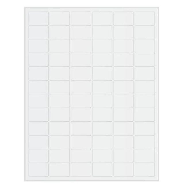 Kryo LaserEtiketten Für Gefrorene Oberflächen - 32 x 22,1mm / Letter Format
