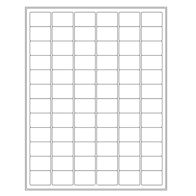 Cryo Laser Labels For Frozen Vials & Containers  - 32 x 22.1mm / Letter Format