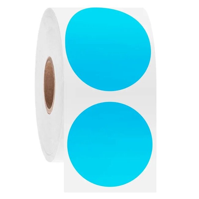 Étiquettes Cryogéniques Thermiques Directes - Ø 38,1mm