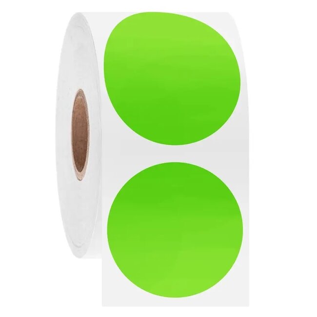 Étiquettes Cryogéniques Thermiques Directes - Ø 38,1mm