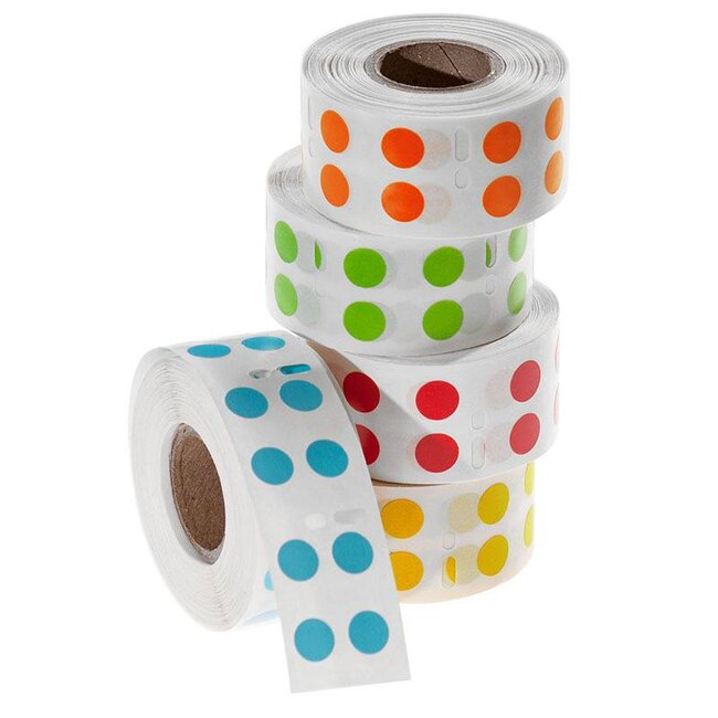 LabID™ Cryogenic DYMO Compatible Labels - Ø 9mm