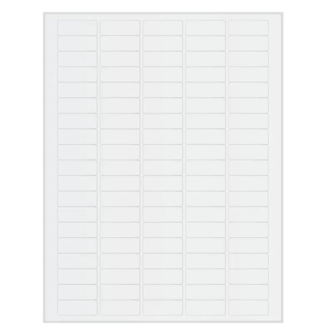 Étiquettes Laser Pour Surfaces Déjà Congelées - 36mm x 14mm / Letter Format