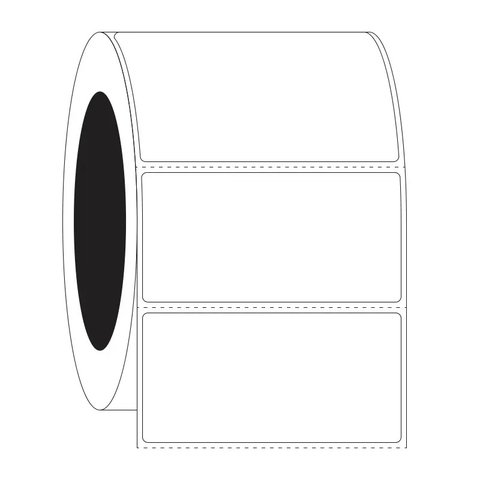 Kryo Barcode Etiketten - 76,2 x 38,1mm