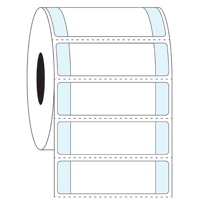 LabID™ Kryo Etiketten Für Gefrorene Oberflächen - 41,3 x 15,9mm / Thermotransfer
