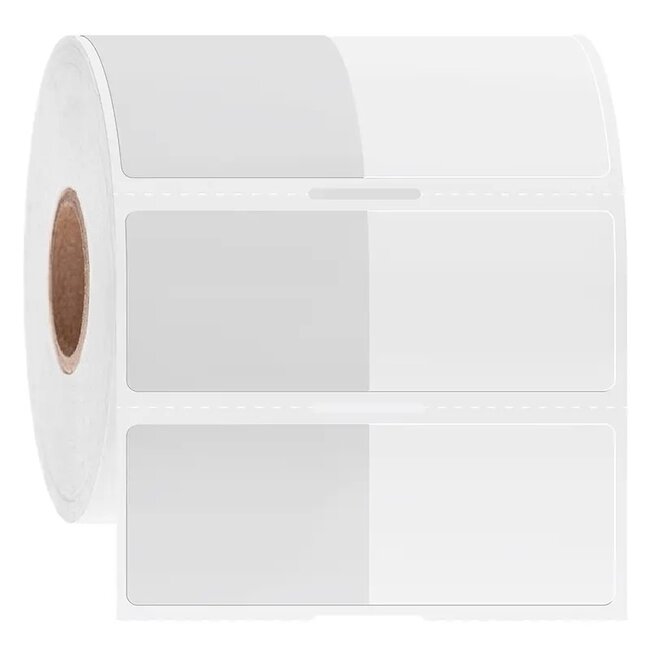 Thermal Transfer Labels For Frozen Vials & Tubes - 34 x 25.4mm + 35.1mm