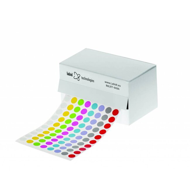 Pastille Cryogénique De Couleur Ø 9mm En Boite Distributrice Couleurs Assorties