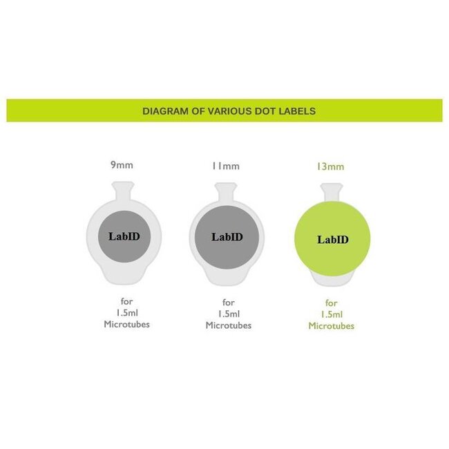 Cryo Color Dots - Ø 13mm In Dispenser Box (multi color)