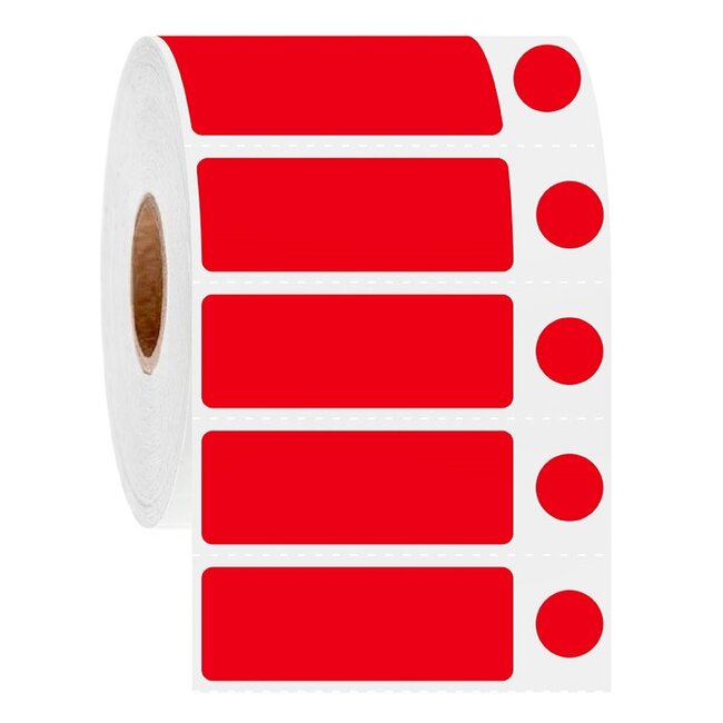 LabID™ Cryo Barcode Etiketten - 44 x 16mm + Ø 9,5mm / Thermotransfer