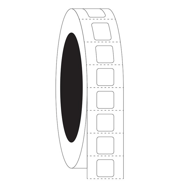 LabID™ Cryo Barcode Labels - 12 x 12mm / Thermal-Transfer